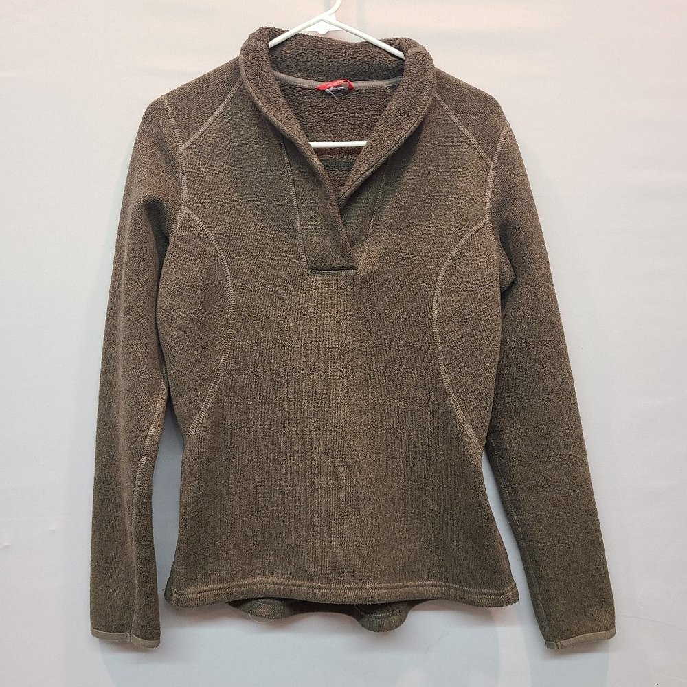North Face Pullover Sweater Brown - image 1